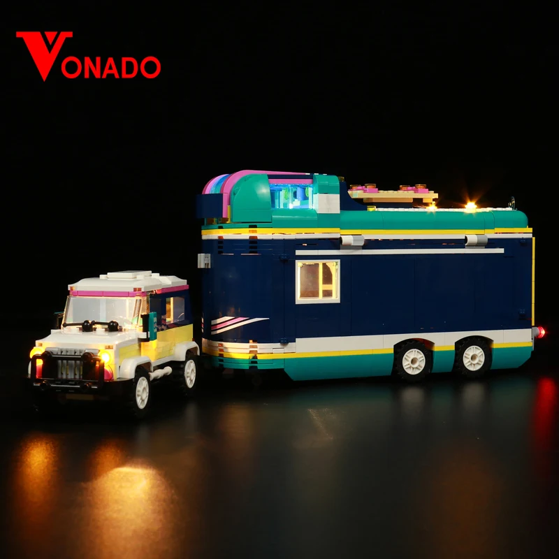 Vonado LED Light Kit For 41722 Horse Show Trailer Building Blocks Set (NOT - £25.84 GBP+