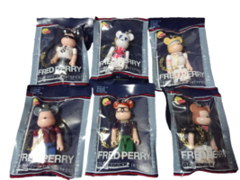 LIPTON BE@RBRICK FRED PERRY Set di cinturini completo in Giappone - £49.82 GBP