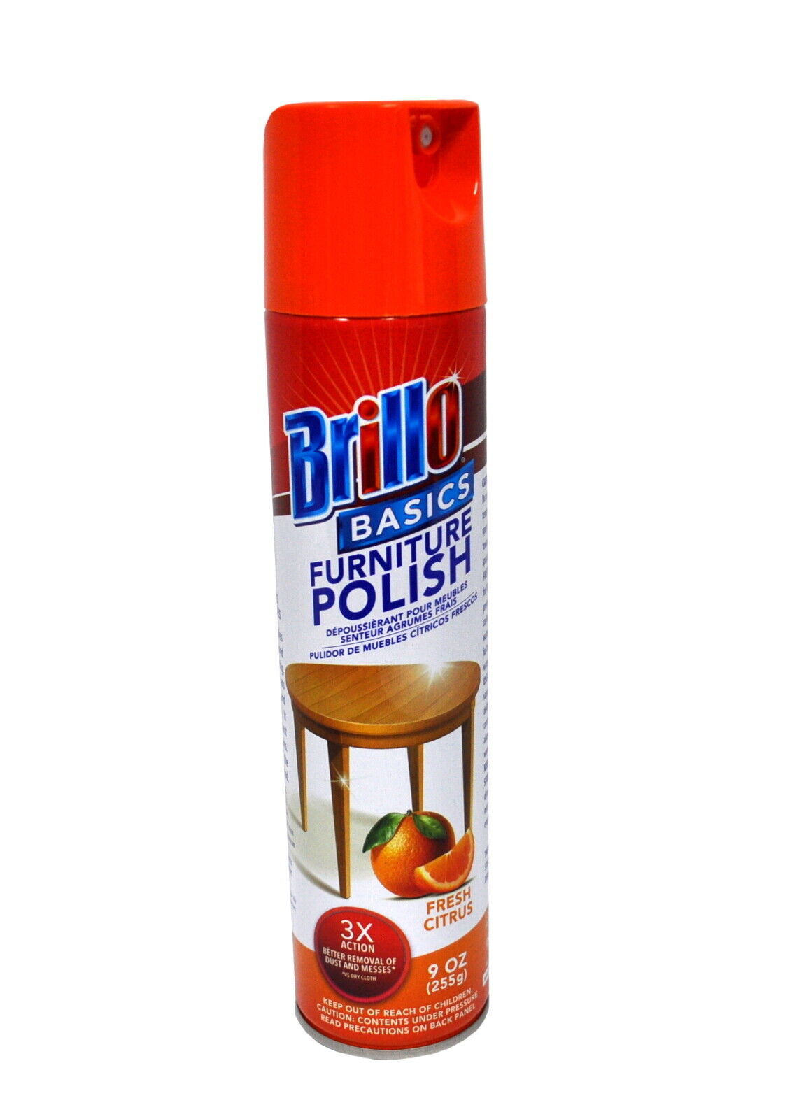 Brillo Basics Furniture Polish Orange 9 Oz - $4.95