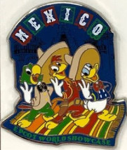 Disney Three Caballeros Mexico Epcot Donald José Carioca &amp; Panchito Pistoles Pin - £15.82 GBP