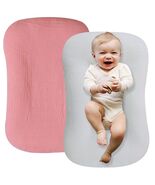 YCHWFF Muslin Baby Lounger Cover 2 Pack Organic Cotton Removable Slipcover - $10.16 CAD