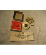 Vintage Lafayette Radio Pillow Speakers with Original Box &amp; paperwork 99... - €21,49 EUR