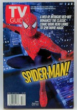TV Guide Magazine April 27,2002 Spiderman on Cover - $4.94
