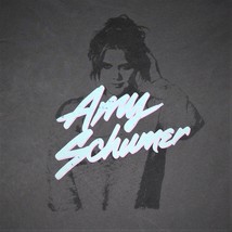 AMY SCHUMER WORLD TOUR 2016 T-SHIRT ~ Sz XL  Extra Large ~ Gray / Blue G... - £15.56 GBP