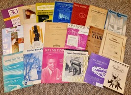 LOT 19 Mixed Sheet Music Song Books Movie Piano Organ Vocal Various VINTAGE! - $9.89