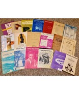 LOT 19 Mixed Sheet Music Song Books Movie Piano Organ Vocal Various VINT... - $9.89