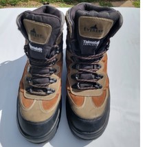 Mt. Everest Men’s Hiking Boots Size12 Covina Brown Lace-Up Leather &amp; Man - $788.01 MXN