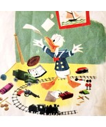 1950 Donald Duck&#39;s Adventure Book Print Walt Disney Art From 1st Edition... - $27.10 CAD