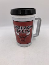 Chicago Bulls 22oz Insulated Beverage Mug Super Thermos Made in USA - £7.58 GBP