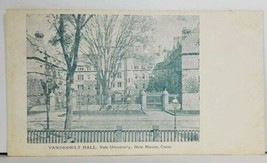 CT New Haven Vanderbuilt Hall Yale University Early udb Postcard M6 - £6.21 GBP