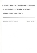 Geology and Ground-Water Resources of Lauderdale County, Alabama - £17.49 GBP