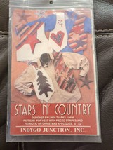 Indygo Junction Stars &#39;N&#39; Country Patriotic &amp; Christmas Vest Pattern S - XL - $12.34