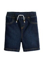 Baby Boy Jumping Beans Size 12 Months Pull On Denim Shorts Dark Blue - £4.77 GBP