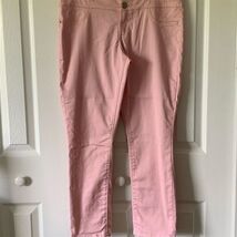 No Boundaries Women&#39;s Mid Rise Skinny Pink Jeans Size 13 - €17,11 EUR