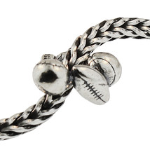 Authentic Trollbeads Sterling Silver 11333 Team RETIRED - £17.69 GBP