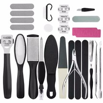 Foot Care Tool Pedicure Manicure Kit Set Stainless Steel Peeling Skin Re... - $163.12 MXN+