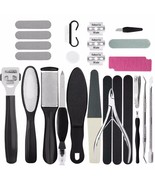 Foot Care Tool Pedicure Manicure Kit Set Stainless Steel Peeling Skin Re... - $163.55 MXN+