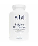 VITAL NUTRIENTS BETAINE HCI PEPSIN 225 CAPSULES 09/2026 - $41.69 CAD
