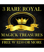 3 AVAILABLE! FREE W $250 OR MORE! EXCEPTIONAL GOLDEN ROYAL TREASURES MAG... - $0.00 MXN