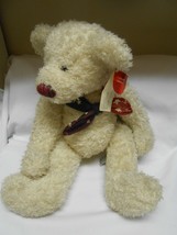 Russ Cream Bear w/ Patriotic Bandana Around His Neck Named Sam 14 inches ✨ - $8.41