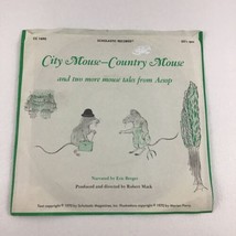Scholastic Records City Mouse Country Mouse 33 RPM Musical Story Vintage... - £11.69 GBP