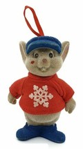 Disney Rescuers Down Under Bernard Green Mouse Felt Christmas Ornament Toy - £7.04 GBP