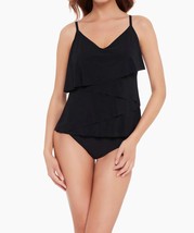 Magicsuit chloe layered tankini top in BLACK - $82.00