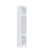 71 Inch Height Wooden Organizer Bathroom Tall Tower Storage Cabinet Unit... - £109.48 GBP