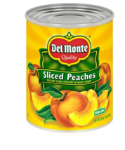 Del Monte Yellow Cling Sliced Peaches, Canned Fruit, 29 oz Can,  (3 Included) - £14.51 GBP