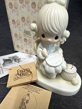 Enesco Precious Moments Mother Sew Dear Figurine Mother’s Day Mom Vintage 1979 - £11.71 GBP