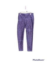 FABLETICS Size Small Purple Patterns Cropped Leggings *NO TAG* - £7.49 GBP