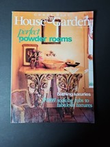 House &amp; Garden Magazine May 1998 Perfect Powder Rooms Soaking Tubs - £13.46 GBP