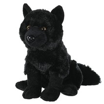 Wild Republic Wolf Plush, Stuffed Animal, Plush Toy, Kids Gifts, Black, 12&quot; - £25.36 GBP