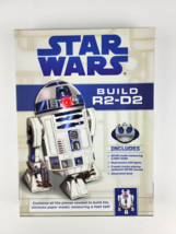 Star Wars Build R2-D2 Paper Craft Model Kit Authentic Sound Module LED Lite 12&quot; - £10.14 GBP