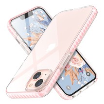 Compatible With Iphone 13 Case Clear Thin Slim Crystal Transparent Cover Shockpr - £23.25 GBP