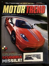 Motor Trend Magazine August 2008 Vol60#8 &quot;Ferrari 430 Scuderia: Flat-Out&quot; - $5.89