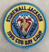 Vtg Boy BSA Cub Scout Stonewall Jackson 1985 Cub Day Camp Diamond Jubile... - $14.84