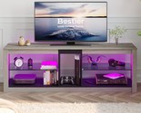 With Adjustable Glass Shelves, 22 Dynamic Rgb Modes, And A Tv Cabinet Fo... - £109.33 GBP