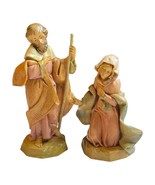 Vintage Fontanini 1991 Mary &amp; Joseph Depose #2 Italy Nativity Figurine 5... - $28.05