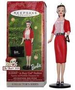 Barbie 2000 Busy Gal Vintage Hallmark Keepsake Ornament in original box - £11.75 GBP
