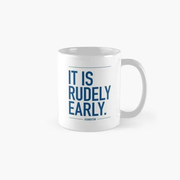 Sanditon Sidney Quote It Is Rudely Ear Mug Drinkware Coffee Cup Tea  - $19.99