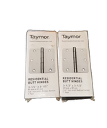 3-1/2&quot; x 3-1/2&quot; 1/4&quot; Radius Hinge Matte Black-2/Pack 2 Boxes - $7.85 CAD