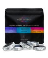 Aromatherapy Shower Steamers (40g Tablets - 5 Pack) Relax, Revive, &amp; Rej... - £11.71 GBP
