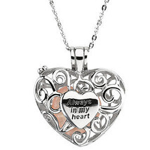 Sterling Silver &quot;Always in My Heart&quot; Locket - £119.89 GBP