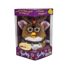 VINTAGE 1999 CHRISTMAS REINDEER BROWN FURBY 70-794 NEW SEALED ORIGINAL B... - $1,600.56 MXN