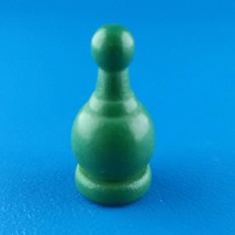 Parcheesi Royal Edition Green Wooden Token Pawn Replacement Game Piece 6106 - £1.88 GBP