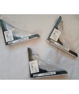 3 x IKEA RAMSHULT Brackets Black 18x22cm  7x8-3/4&quot; - Bookshelf / Wall. #... - $23.36