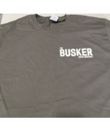 The Busker Irish Whiskey graphics T shirt unisex large - $19.75