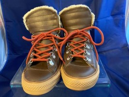 Converse All Star Chuck Taylor Lined High Top Leather w/Rubber Soles Pre... - €35,85 EUR