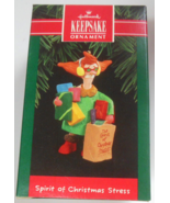 Hallmark Keepsake Ornament - "Spirit of Christmas Stress" - 1992 - $17.50